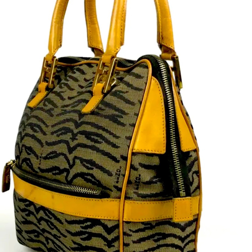 ❌ ❌ SOLD ❌ ❌ FENDI Bag Handbag Multicolor Nylon Authentic - Picture 5 of 13